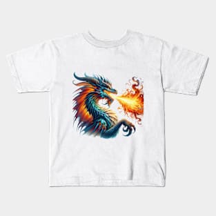 Dragon's Breath Unleashed Kids T-Shirt